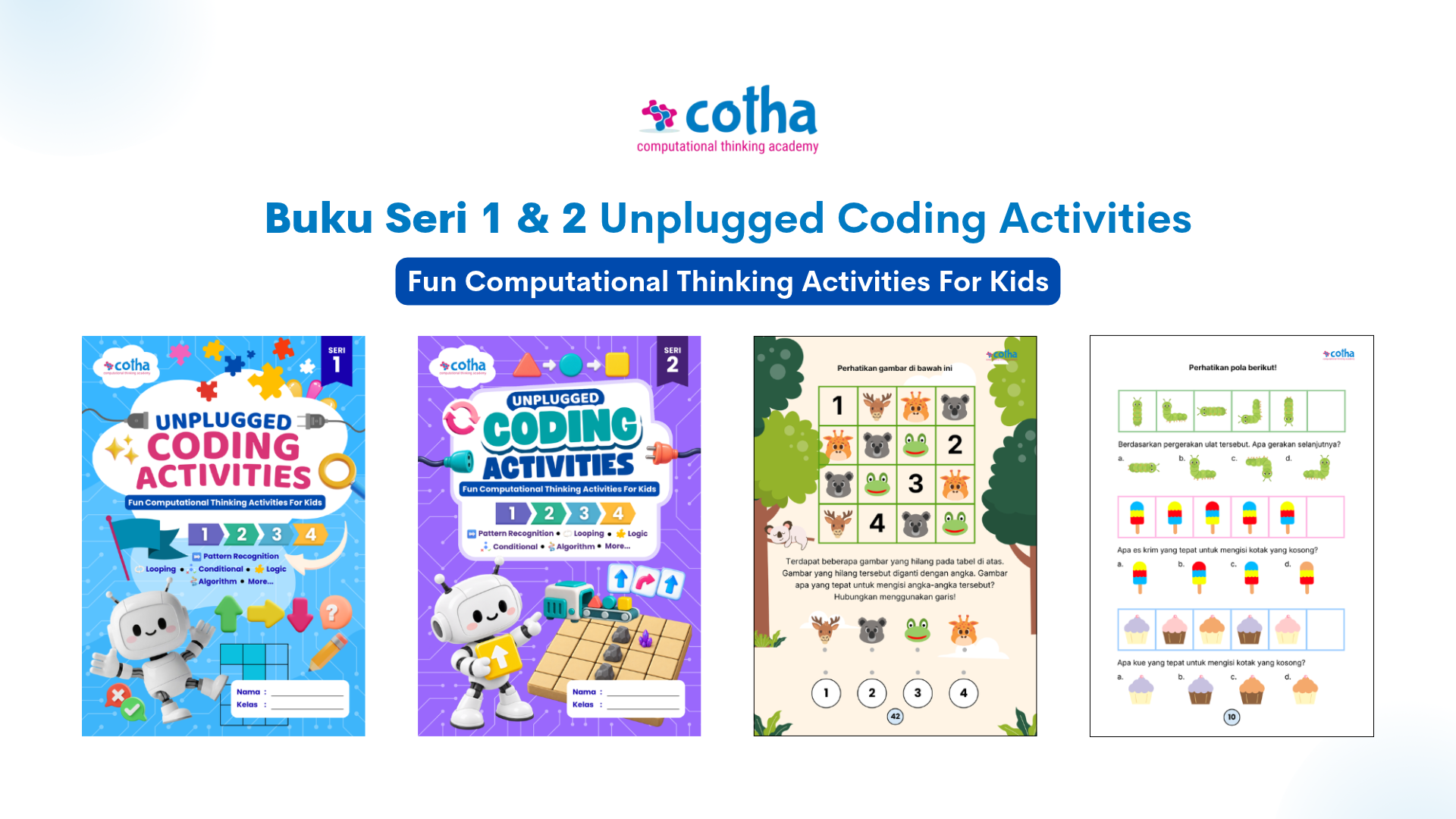 Pemesanan Buku Unplugged Coding Activities